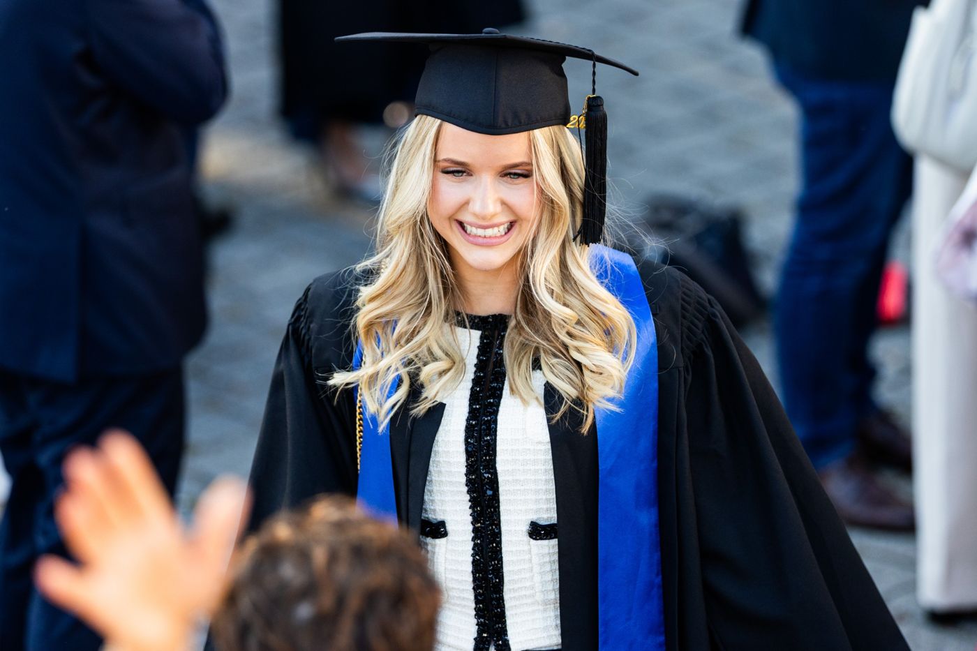 Antonia at her graduation